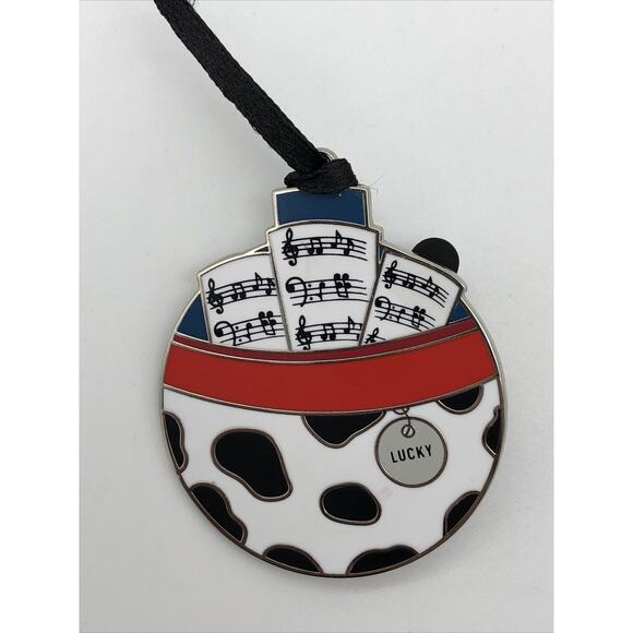 Disney Parks 2020 Advent Calendar Christmas Ornament LR Pin 101 Dalmatians Lucky - Picture 2 of 7